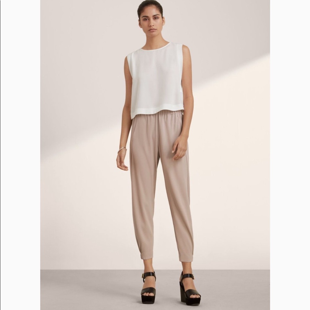 Aritzia babaton dexter pant Sz M cream